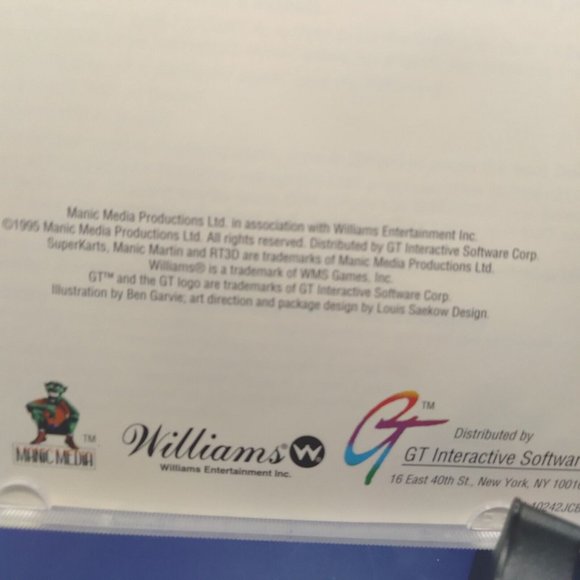 Superkarts PC Game 1995 with Instruction Manual Vintage Media - Picture 6 of 7